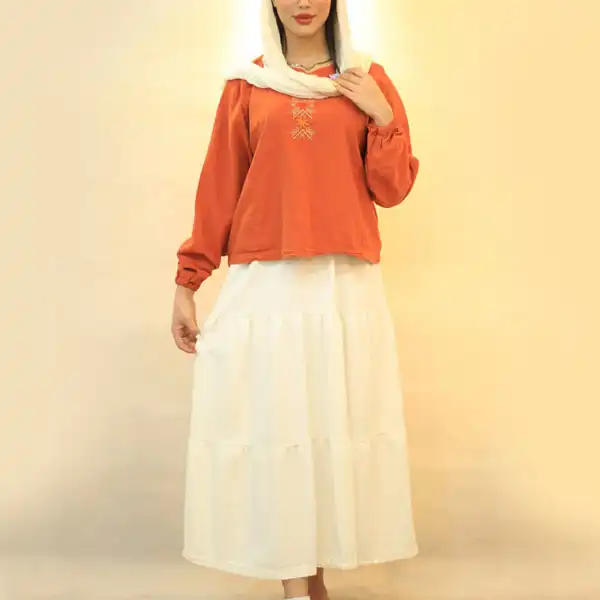 شومیز الیاف طبیعی